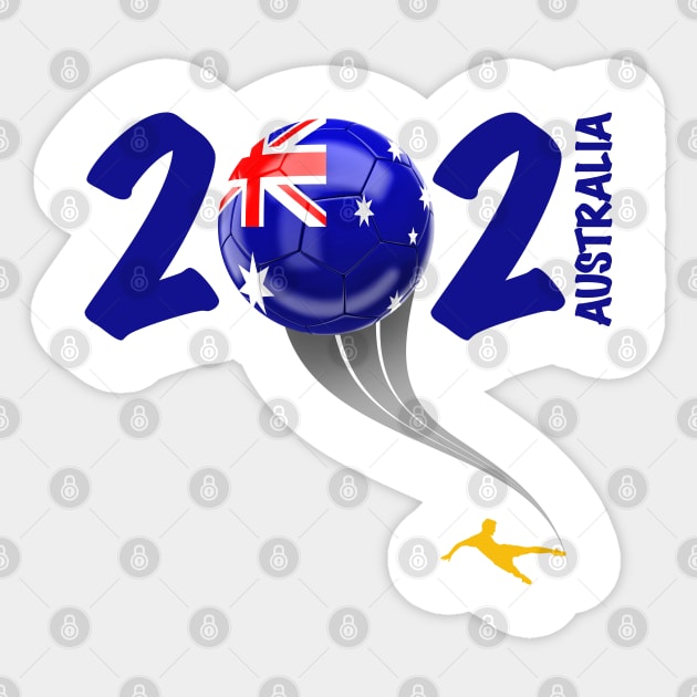 Australia Copa America Soccer 2021 Sticker by DesignOfNations